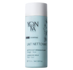 Yon-Ka Lait Nettoyant bottle front showing gentle cleanser for makeup removal and hydration.