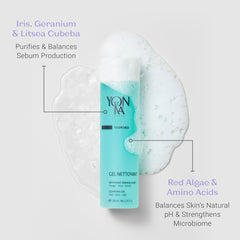 Red algae ingredient in Yon-Ka Gel Cleanser for skin support.