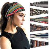 YONUF boho headbands pack of six colors for versatile outfits and workouts
