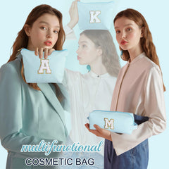YOOLIFE 2 travel makeup bag large size dimensions for full-size products