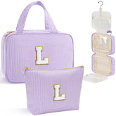 YOOLIFE Kids Toiletry Bag with full-open design keeps essentials visible for quick access