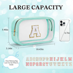 YOOLIFE Large-capacity makeup bag fits lipstick, brushes, and daily essentials.