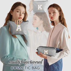 YOOLIFE makeup bag 26-letter options makes a customizable gift