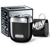 Yoose Alloy Mini Shaver front view shows a compact, travel-ready razor for daily routines.