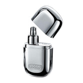 Yoose nose hair trimmer alloy edition front view, compact travel-friendly grooming tool