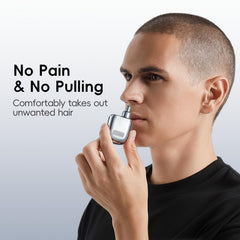 Yoose nose trimmer detachable head enables easy cleaning and maintenance