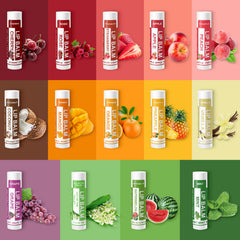 Yopela 14 flavor varieties illustrating scent and flavor diversity for lips