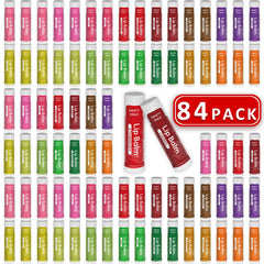 Yopela lip balm collection 14 flavors closeup highlights variety for everyday moisturization