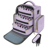 YOREPEK nail polish organizer showing 72 bottle capacity for tidy storage