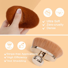 Yoseng drawstring bag included for travel storage of the brush