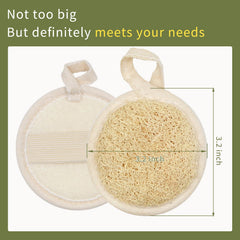YOTDHUO esponja facial circular de 8 cm para lavado cómodo