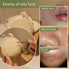 YOTDHUO lufa natural con textura suave para limpieza facial