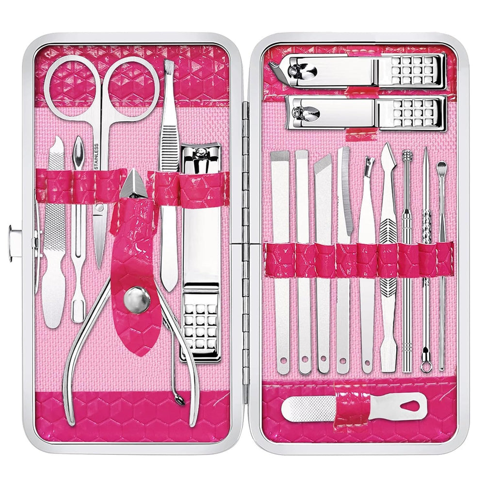 Yougai manicure set travel case—compact storage for on-the-go grooming.