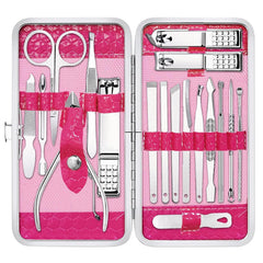 Yougai manicure set travel case—compact storage for on-the-go grooming.