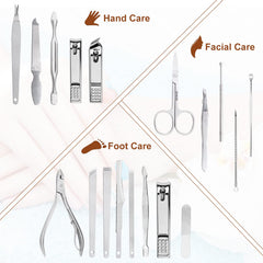 Yougai multi-tool nail kit open case for on-the-go grooming.