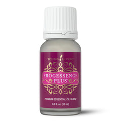 Young Living Progressence Serum bottle close-up for daily skincare.