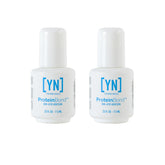 Young Nails Nail Protein Bond bottle closeup showcasing non-acidic adhesion for keratin bonding
