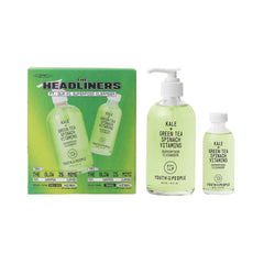 Youth To The People Headliners giftset full-size cleanser bottle for daily skincare routine.