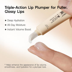 Close-up of YouthVibe gloss cap highlighting even lip base for makeup wear