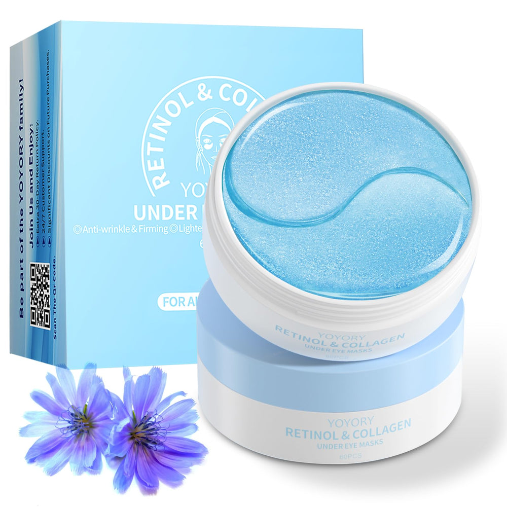 YOYORY under-eye patches hydrogel close-up showing cooling hydration for refreshed eyes