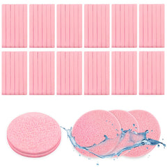 Ysanciuu 240p compressed sponge strip ready for travel and on-the-go cleansing.