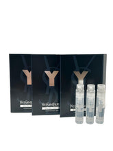 Yves Saint Laurent Y Men EDP sample vial front view, ideal for on-the-go fragrance testing.
