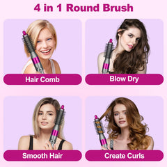 YTCHYYSK 20mm round brush attachment improves bangs lift and shape