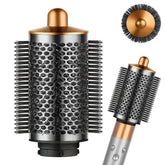 YTCHYYSK large round volumizing brush in nickel-copper for Dyson Airwrap, adds lift and body