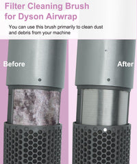 YTCHYYSK mesh protects hair from direct contact with heating elements during curling.