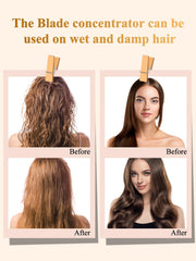 YTCHYYSK precision styling concentrator supports straight and wavy hair with targeted airflow.