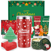 YUEONEWIN Christmas gift basket packaging—beautiful presentation ideal for gifting and festive moments.