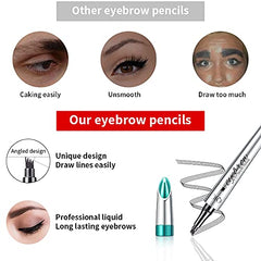 Yulinlon Q703 smudge-resistant brow finish in action.