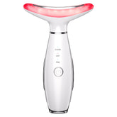 YUNRUO neck-face-massager-3in1 close-up showcases at-home facial massage for relaxation.