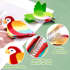 Yussti duck design clips provide playful charm while maintaining comfortable, secure grip.