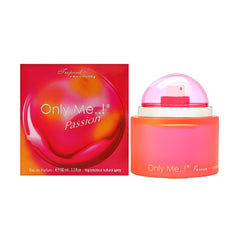 Yves De Sistelle Only Me Passion bottle spray showcases elegant packaging for daily fragrance.