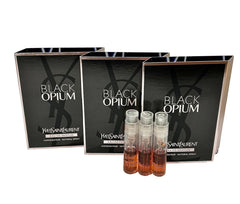 Yves Saint Laurent Black Opium EDP sample set with 1.2 ml vials for on-the-go testing.