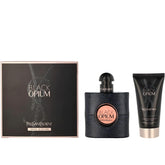 Yves Saint Laurent Black Opium EDP bottle closeup shows bold evening scent.