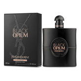 Yves Saint Laurent Black Opium Le Parfum bottle front for confident evening wear.