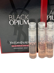 Yves Saint Laurent Black Opium sample set shows on-the-go glam exploration