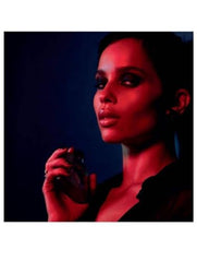 Yves Saint Laurent Black Opium spray-action close-up demonstrates potential longevity.