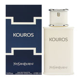 Yves Saint Laurent Kouros bottle front for timeless daytime confidence.