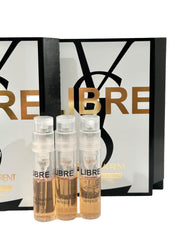 YSL Libre EDP Intense sample vials in a three-pack for scent testing