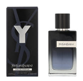 Yves Saint Laurent Y EDP bottle front shows premium craftsmanship for daily confidence.