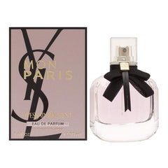 Yves Saint Laurent Mon Paris bottle-front view for a chic evening fragrance experience