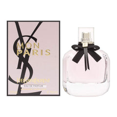 Yves Saint Laurent Mon Paris bottle pour, evokes romantic evenings and confident style.