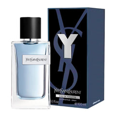 YSL Y EDT bottle front view for confident daytime wear