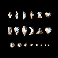 Yzzseven premium packaging keeps rhinestones organized and protected.