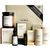 ZAAINA whiskey candle closeup promotes relaxing ambiance for unwind evenings.