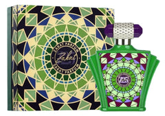Zakat Z25 bottle closeup showcasing vibrant citrus and floral notes for everyday sophistication.