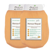 Zakia's Morocco Original Kessa Glove beige pack front – compact exfoliation for smoother skin at home.